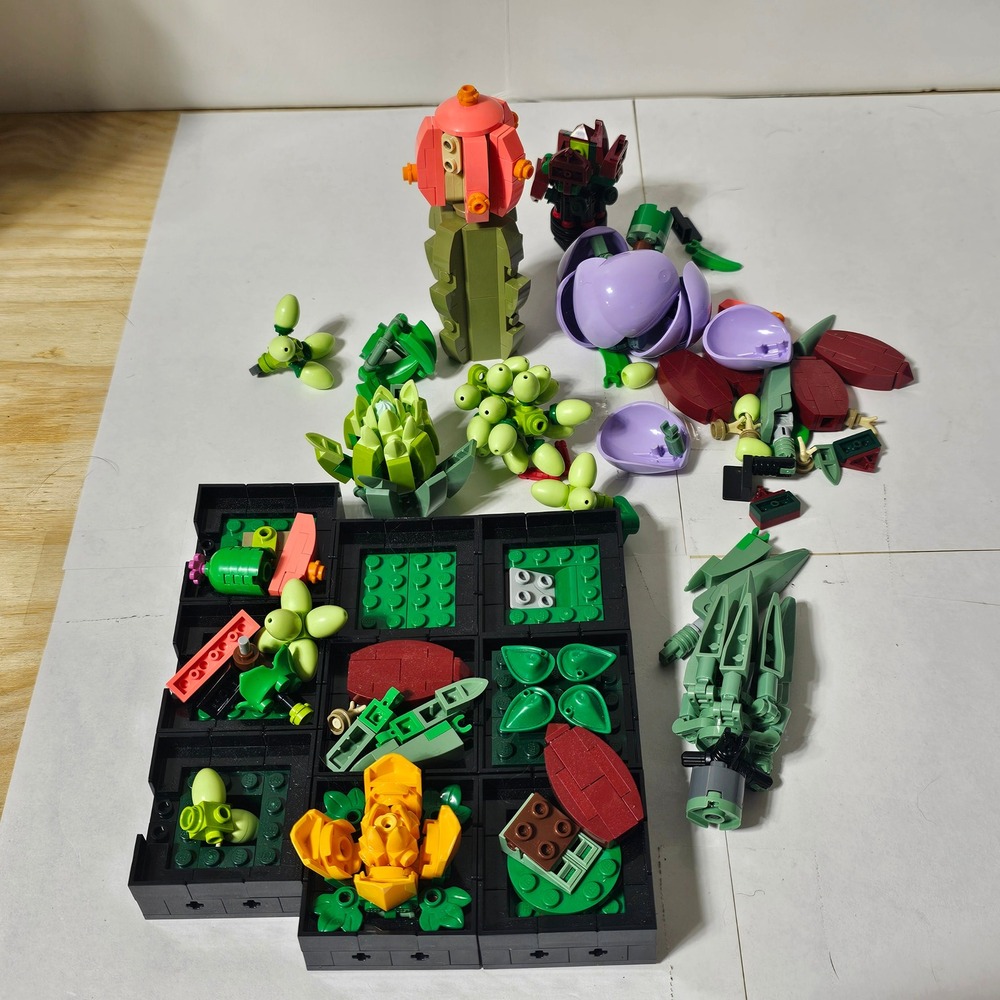 LEGO Succulents 10309 Botanical Collection Incomplete Parts Lot Mixed Bricks